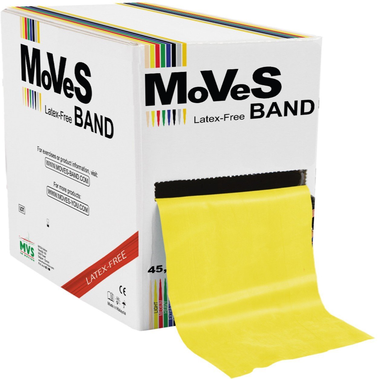 Fitness band 45,5 m Latex-vrij Licht Moves