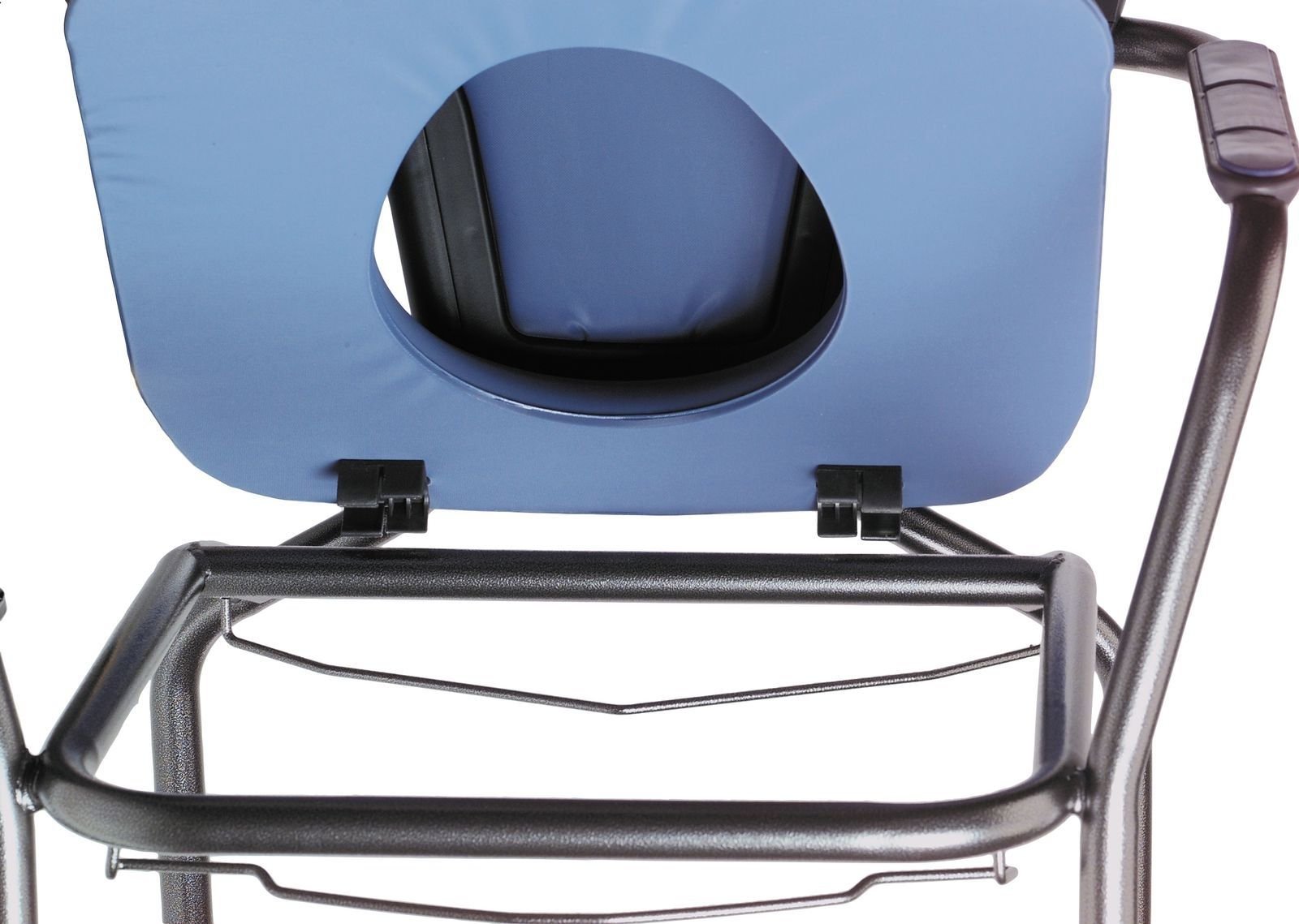 Toiletstoel verstelbaar Blauw