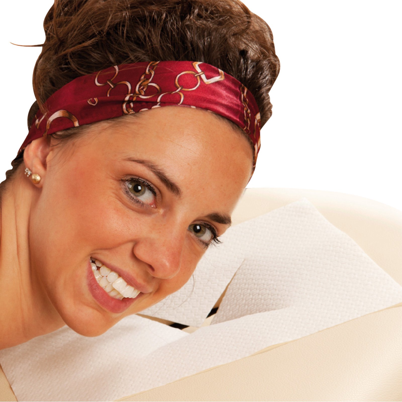 Facecovers massagetafel X-punching 100 st
