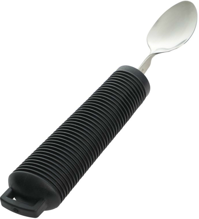 aangepaste theelepel zwart