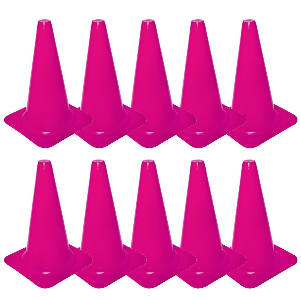 Pion Pro 40 cm 10 stuks Rood Cawila