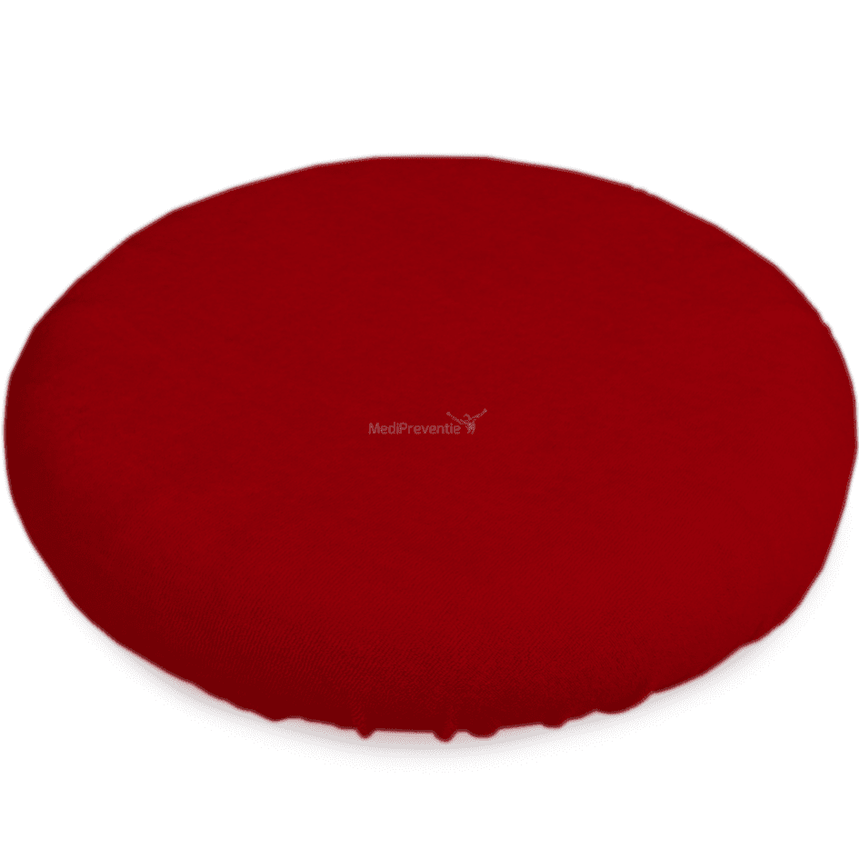 Knierol halfrond overtrek Rood
