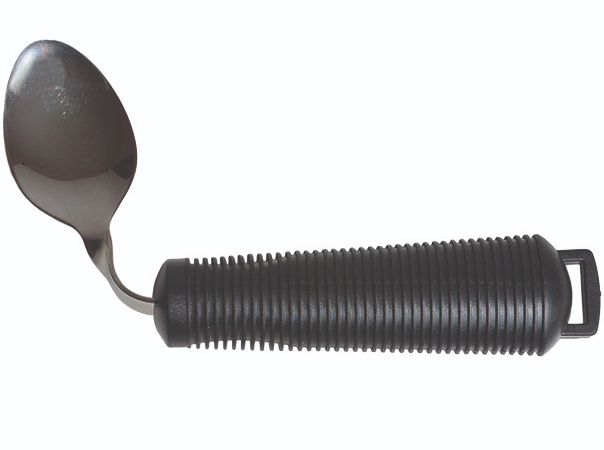ergonomische theelepel zwart
