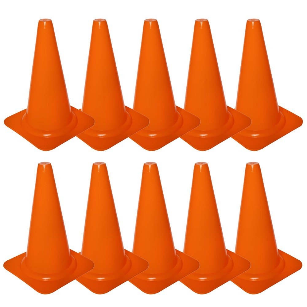 Pion Pro 40 cm 10 stuks Rood Cawila