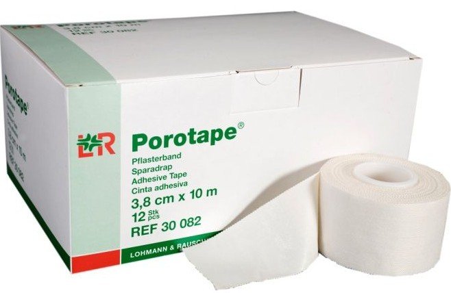 Sporttape Porotape 3,8 cm 6 stuks