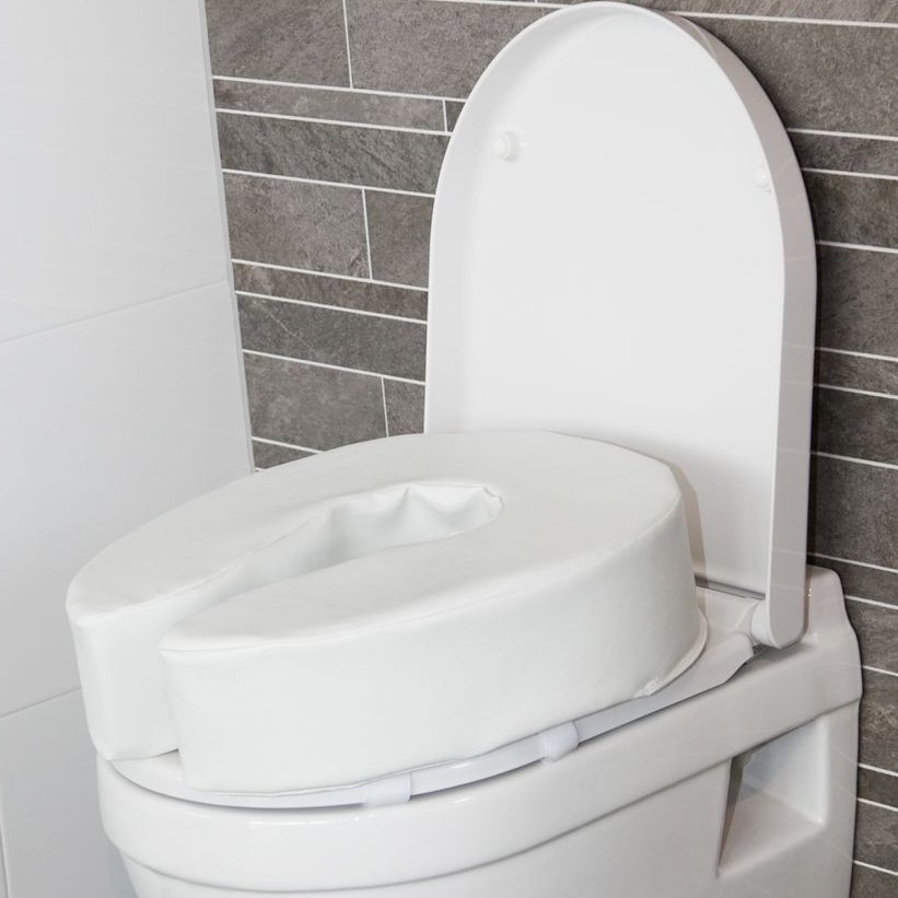 Zachte toiletverhoger 10 cm