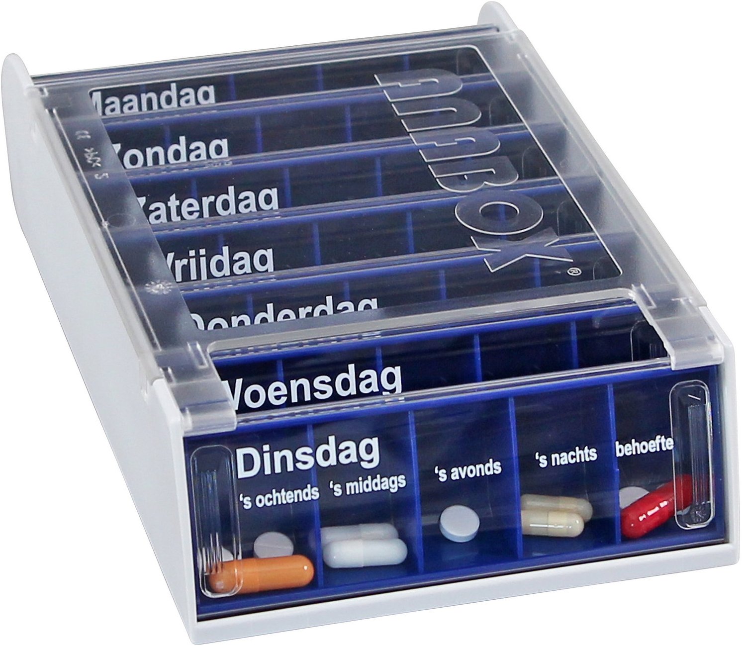 anabox 7 dagen donkerblauw