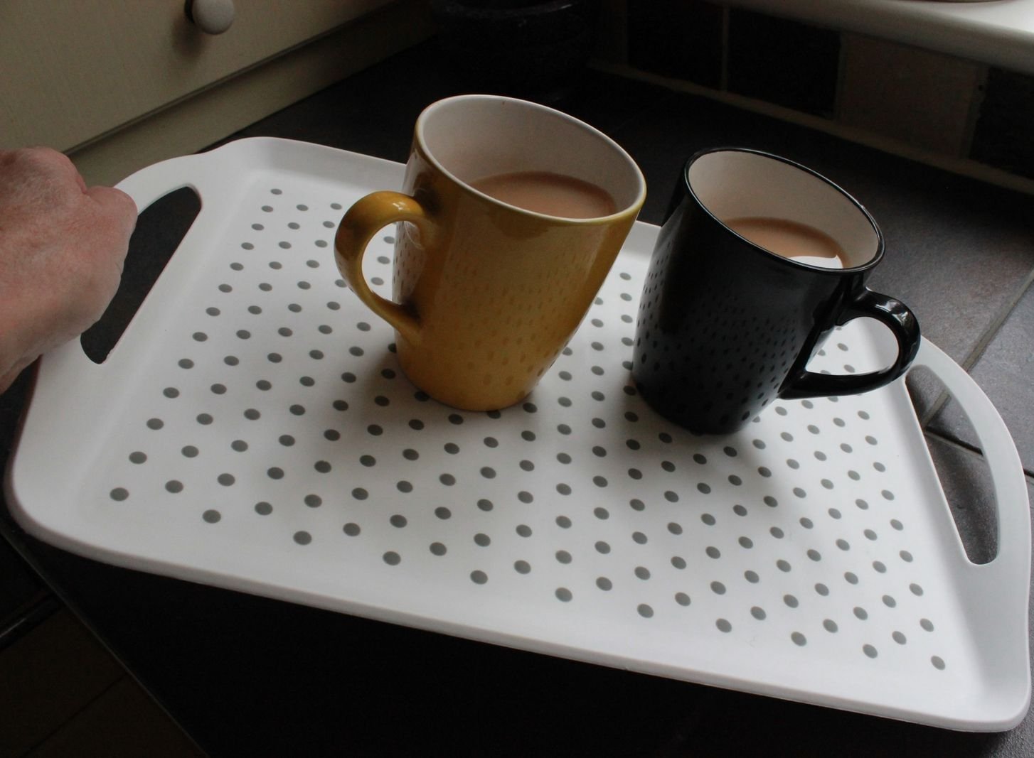 Anti-slip dienblad