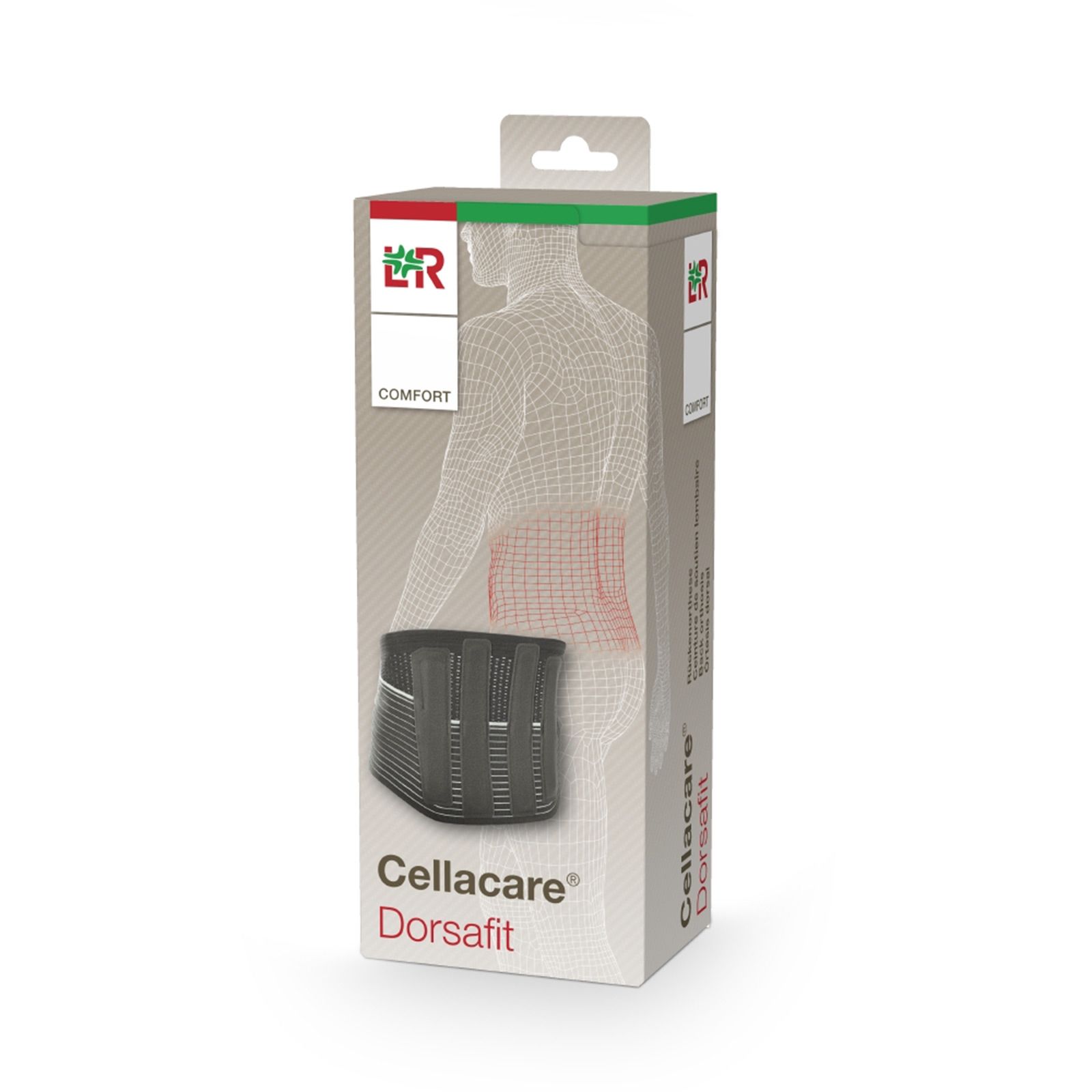 Rugbrace Cellacare Dorsafit Comfort Small