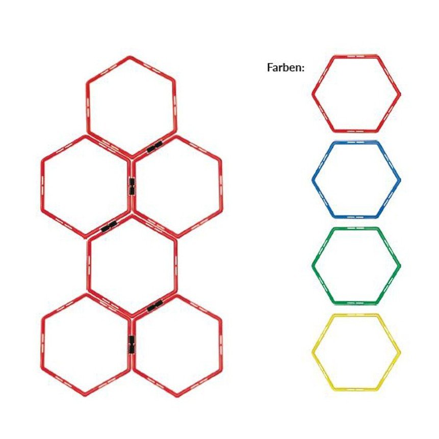 Hexa hoepel 6 stuks Groen Cawila