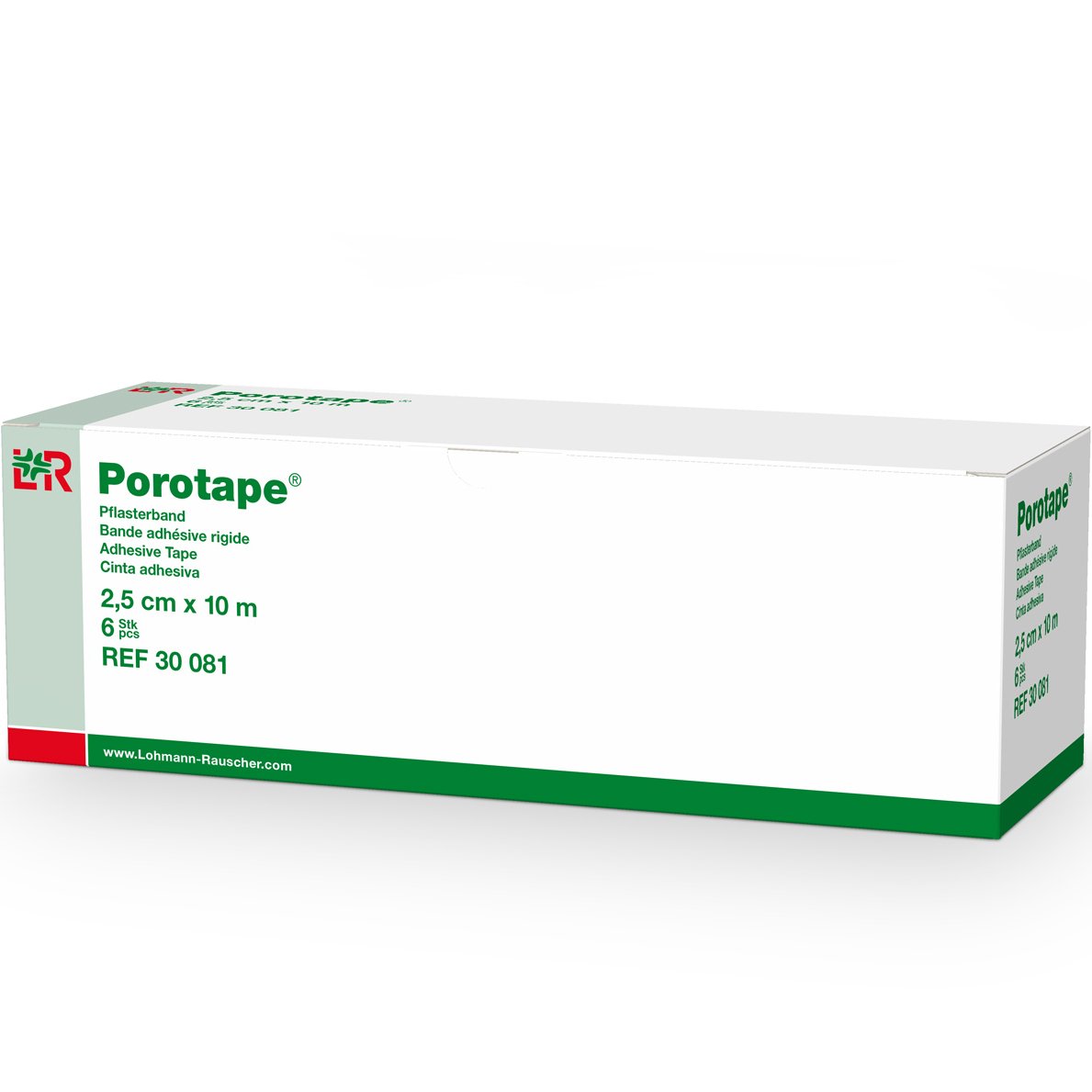 Sporttape Porotape 2,5 cm 12 stuks