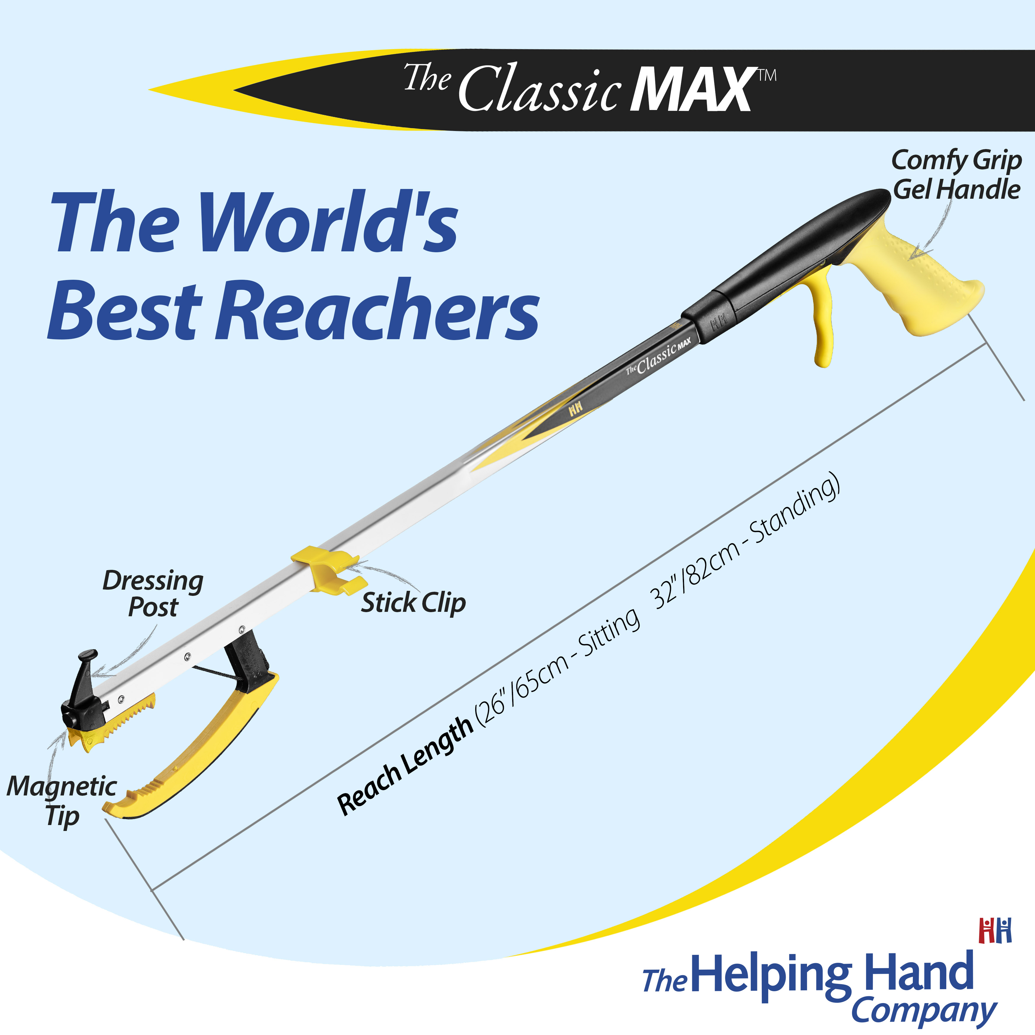 helping hand grijper classic max standaard kenmerken