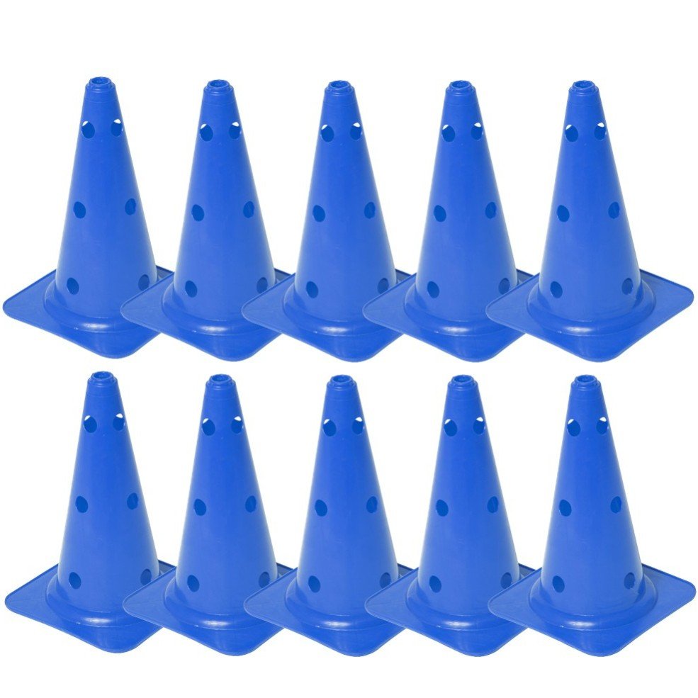 Multifunctionele pion 40 cm 10 stuks Geel Cawila