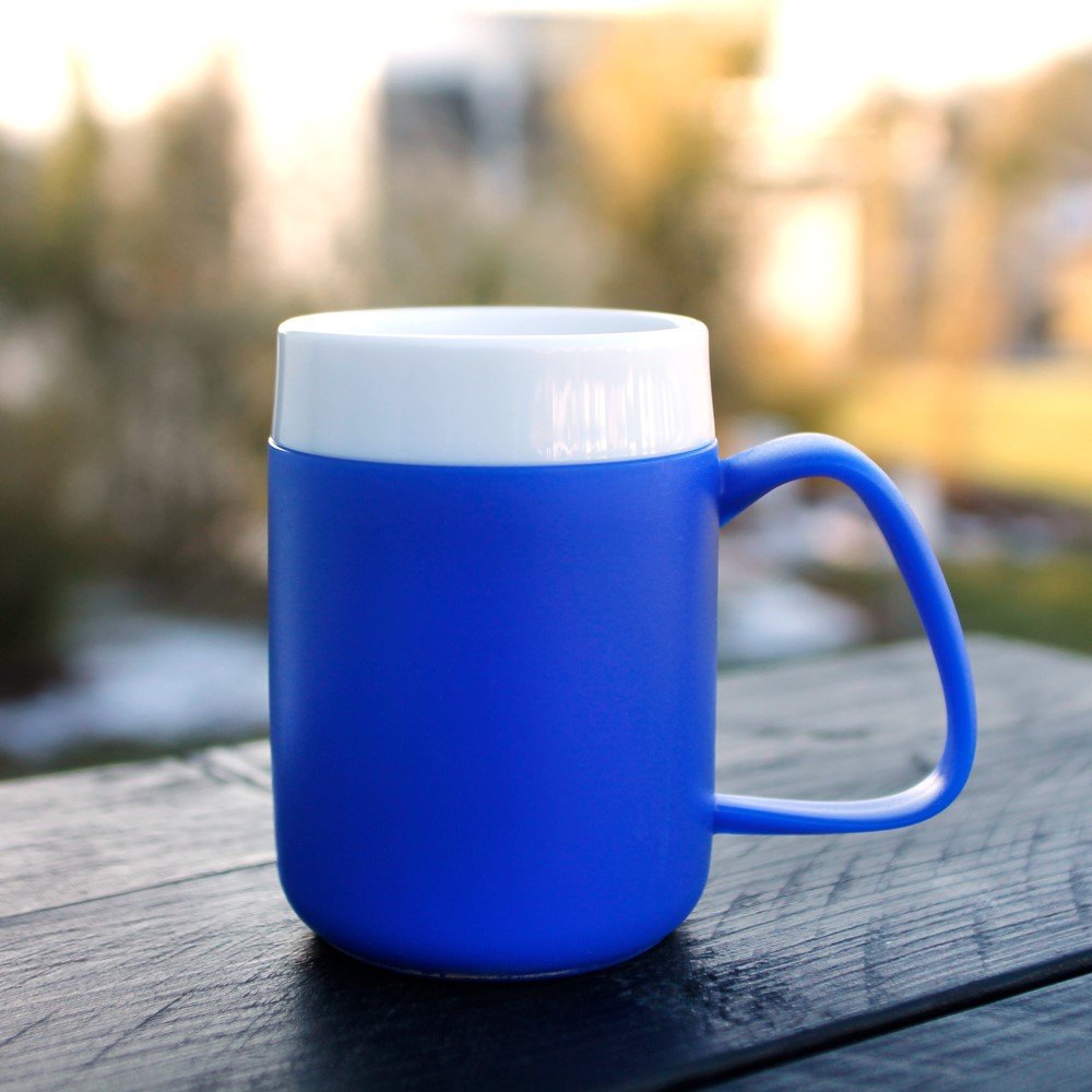 Warmhoudbeker Ornamin Blauw