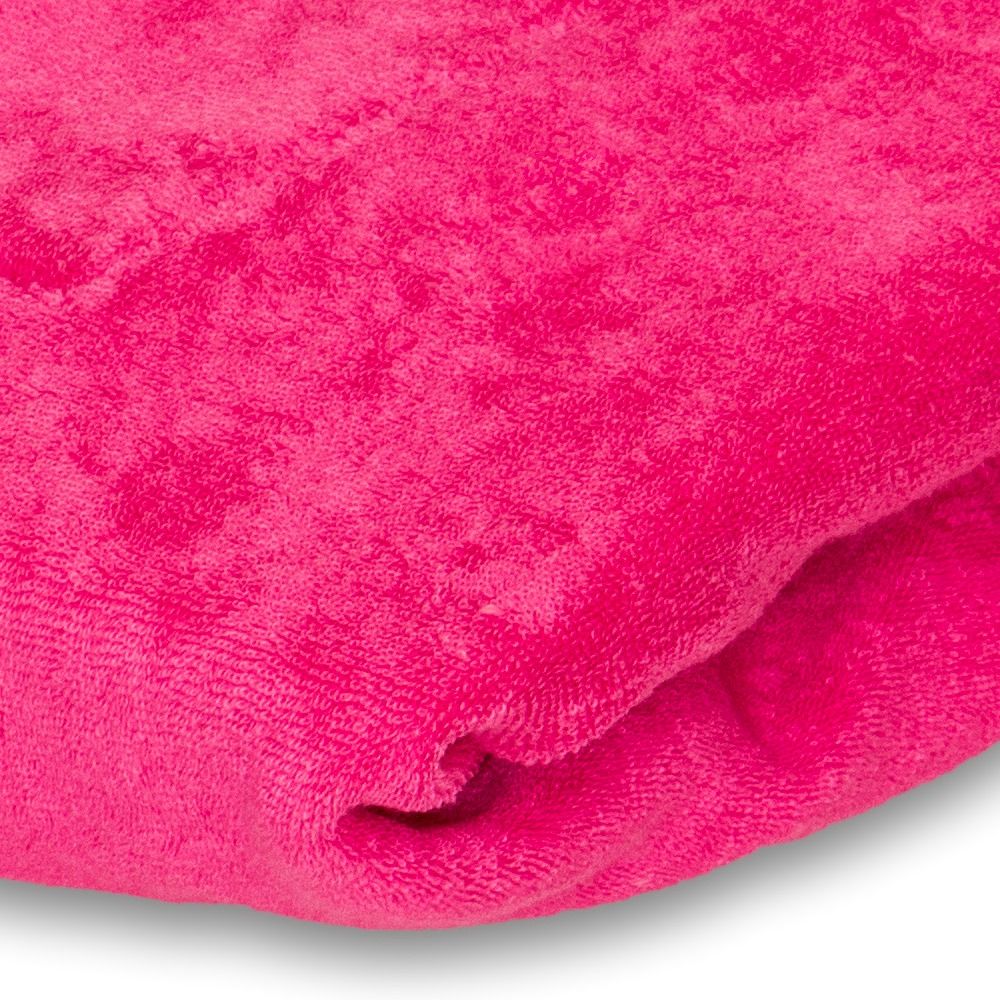 Hoeslaken Fuchsia roze met uitsparing