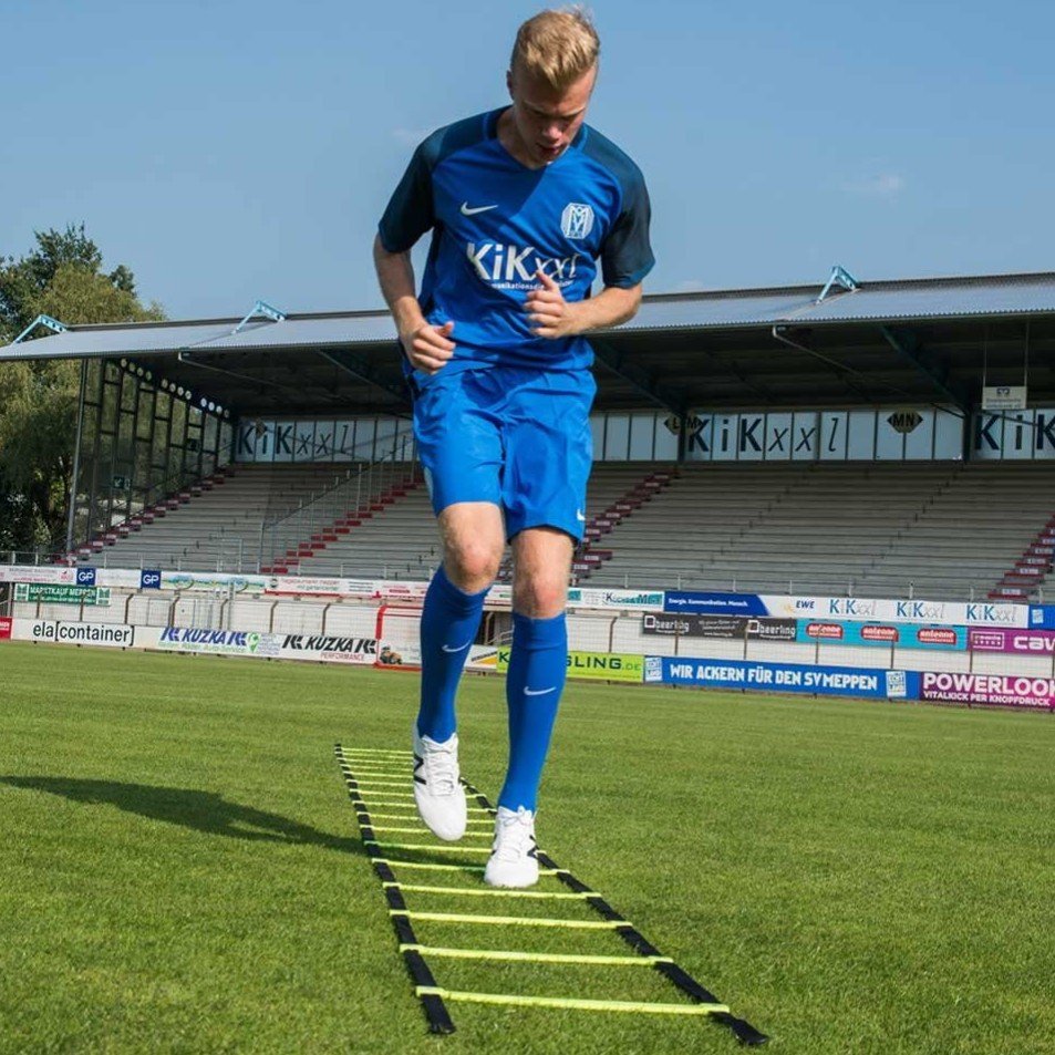 Speedladder 4 m Voetballadder Loopladder Laagste prijs