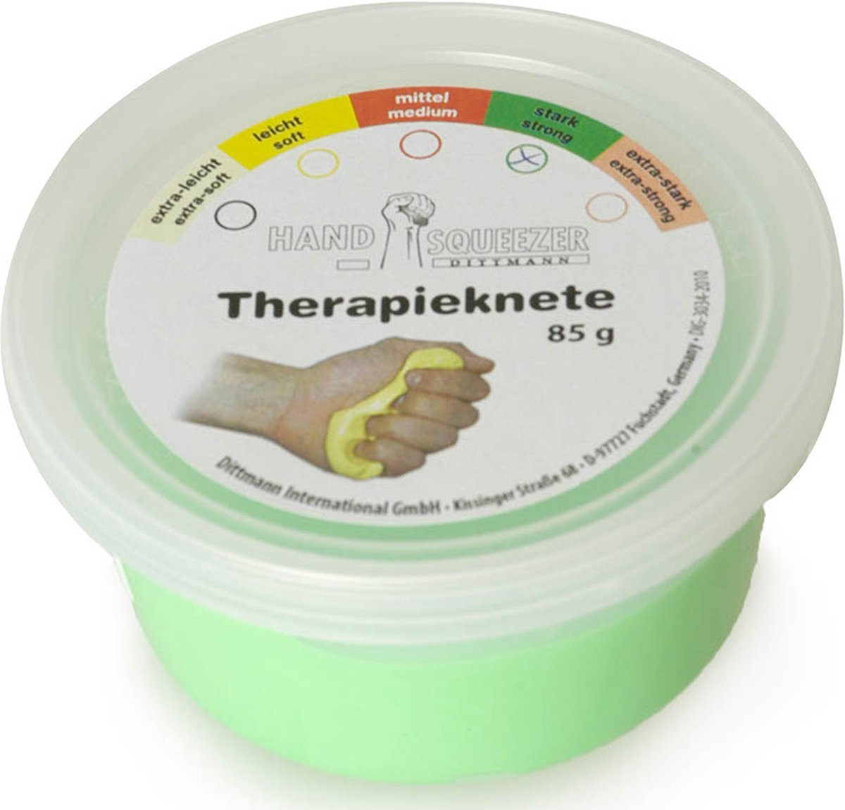 putty handtrainer sterk groen