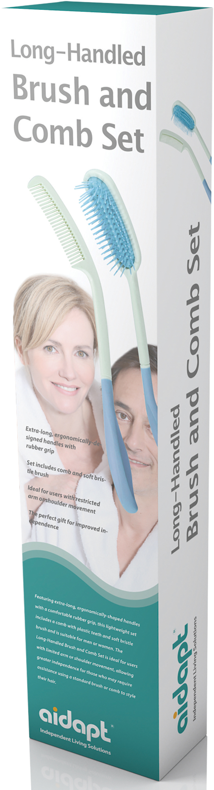 haarborstel en kam set aidapt