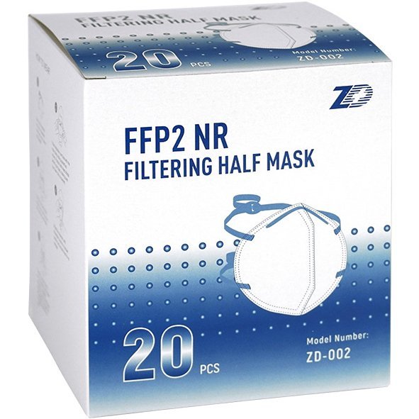 FFP2 masker 20 stuks ZD Medical