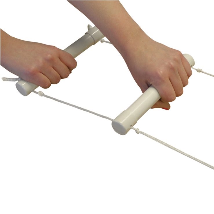 bedladder wit handgrepen