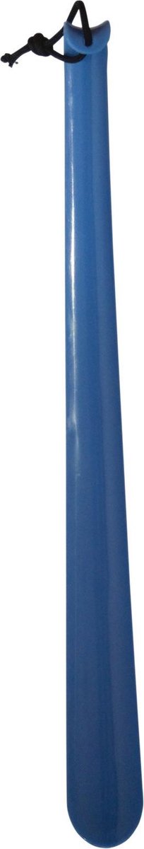 schoenlepel kunststof blauw