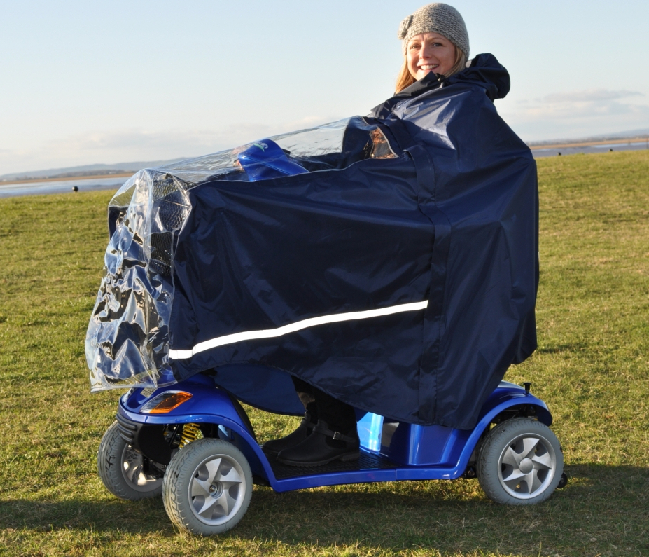 regenponcho voor scootmobiel