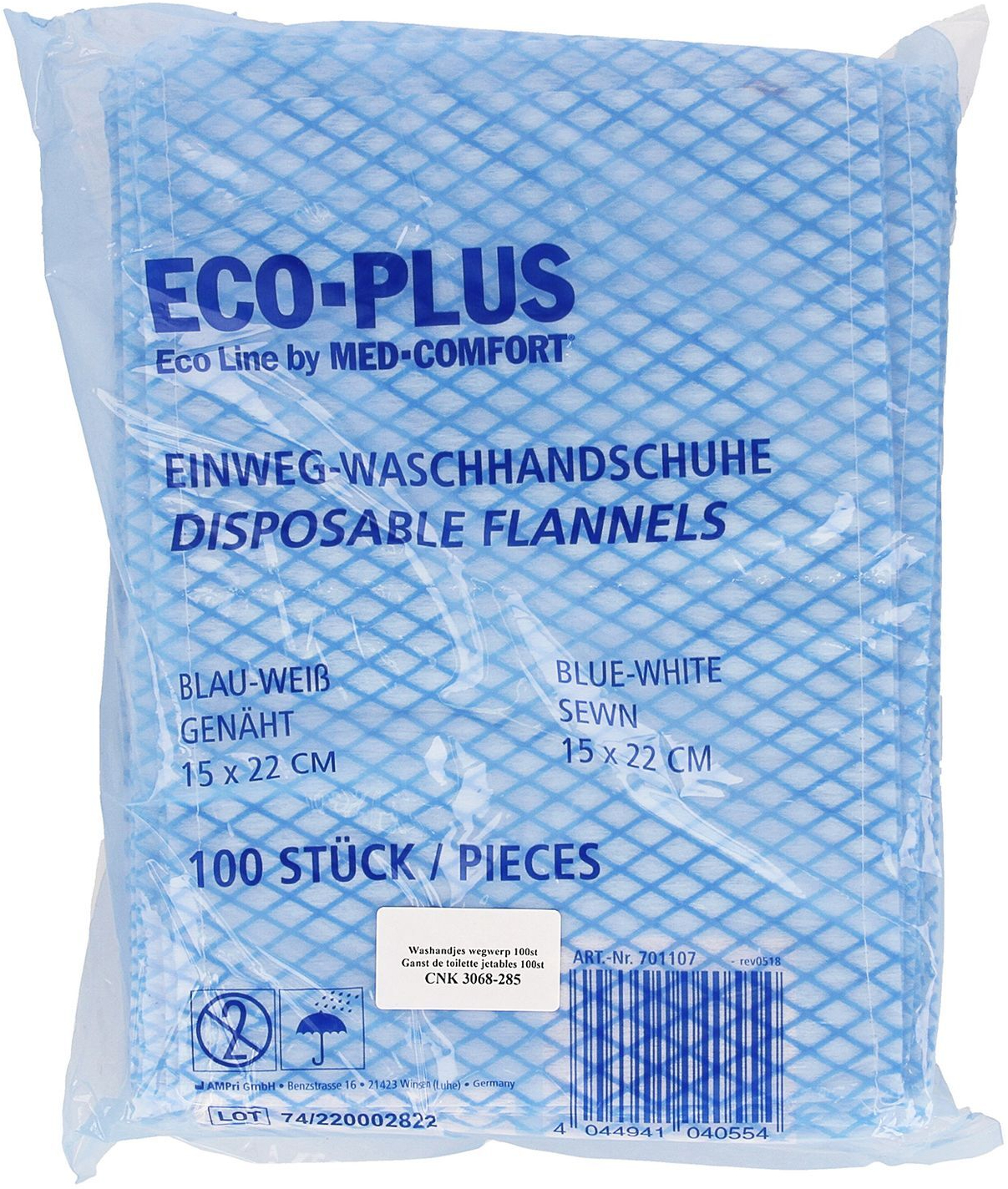 wegwerpwashandjes grootverpakking