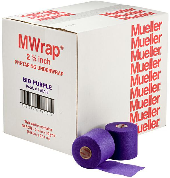 ondertape mueller paars