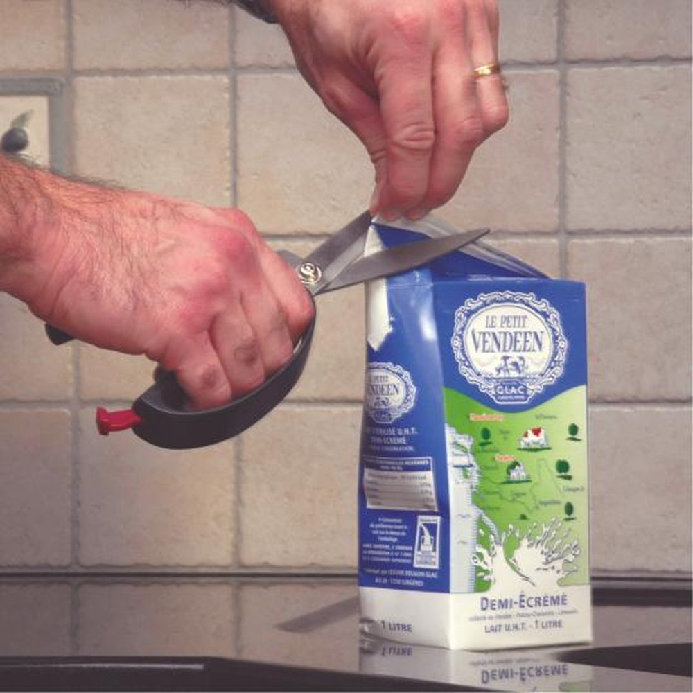 aangepaste schaar in gebruik