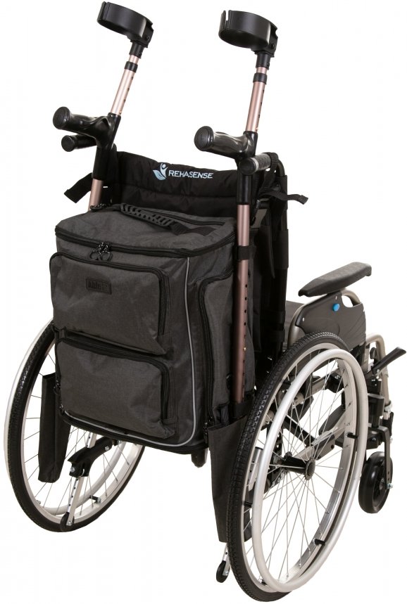 luxe rolstoeltas torba grijs