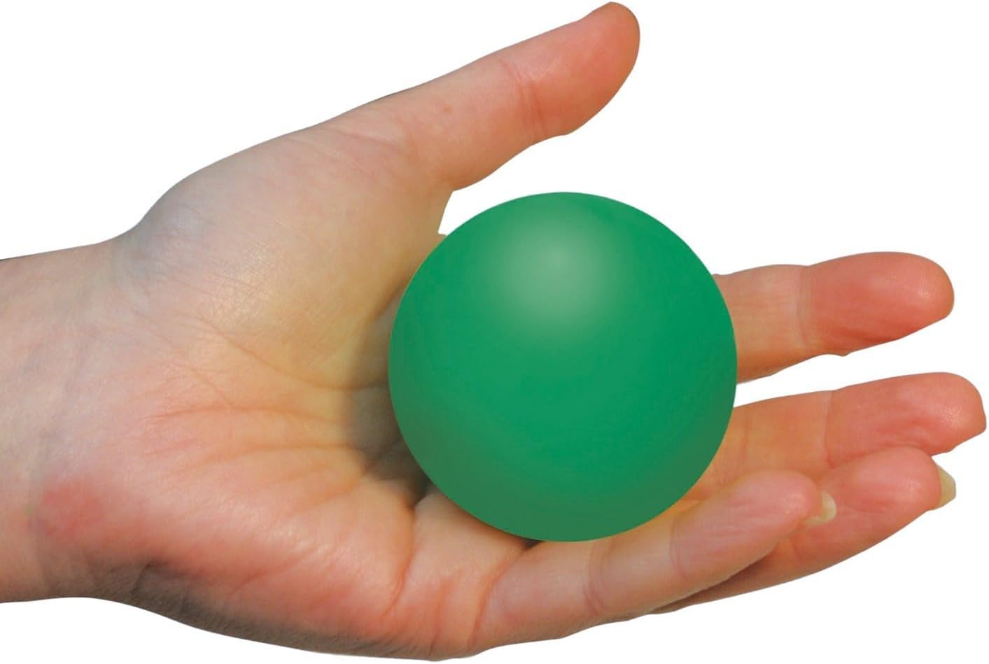 antistressbal voor handen groen