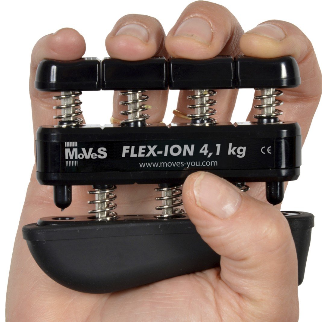 Vingertrainer Flex-Ion Super zwaar - Zwart