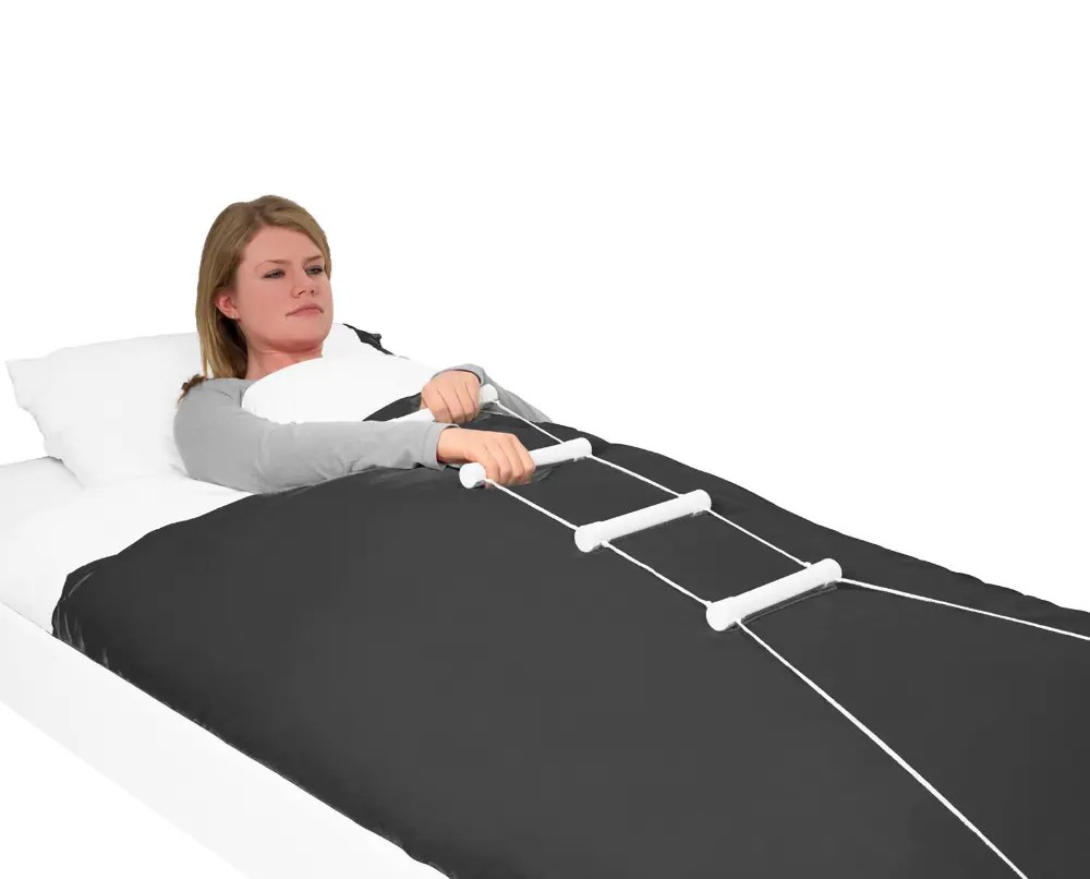 bedladder wit liggend gebruiken