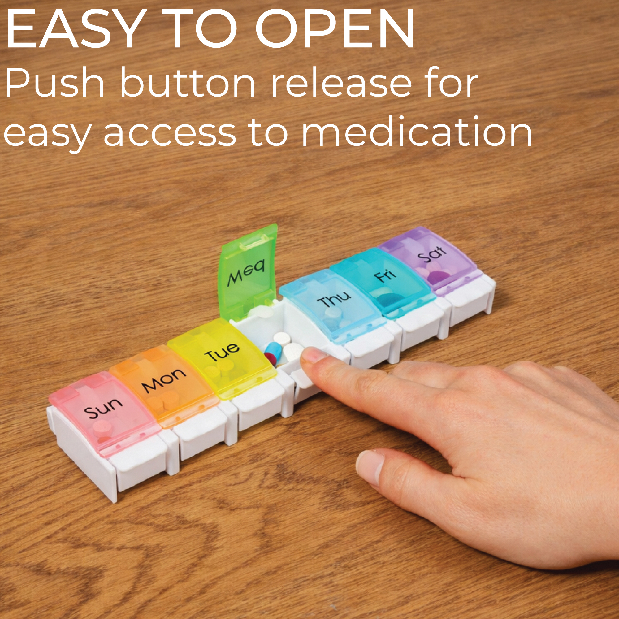 pillendoos 7 dagen makkelijk openen