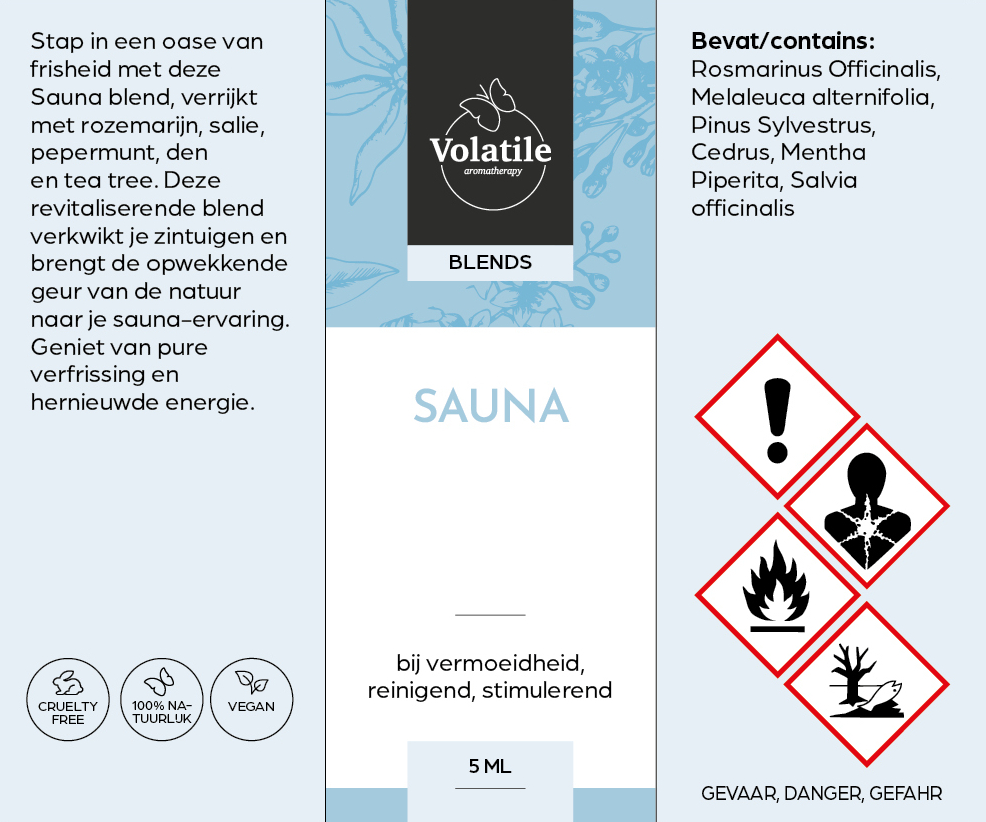 sauna etherische olie 5 ml verpakking