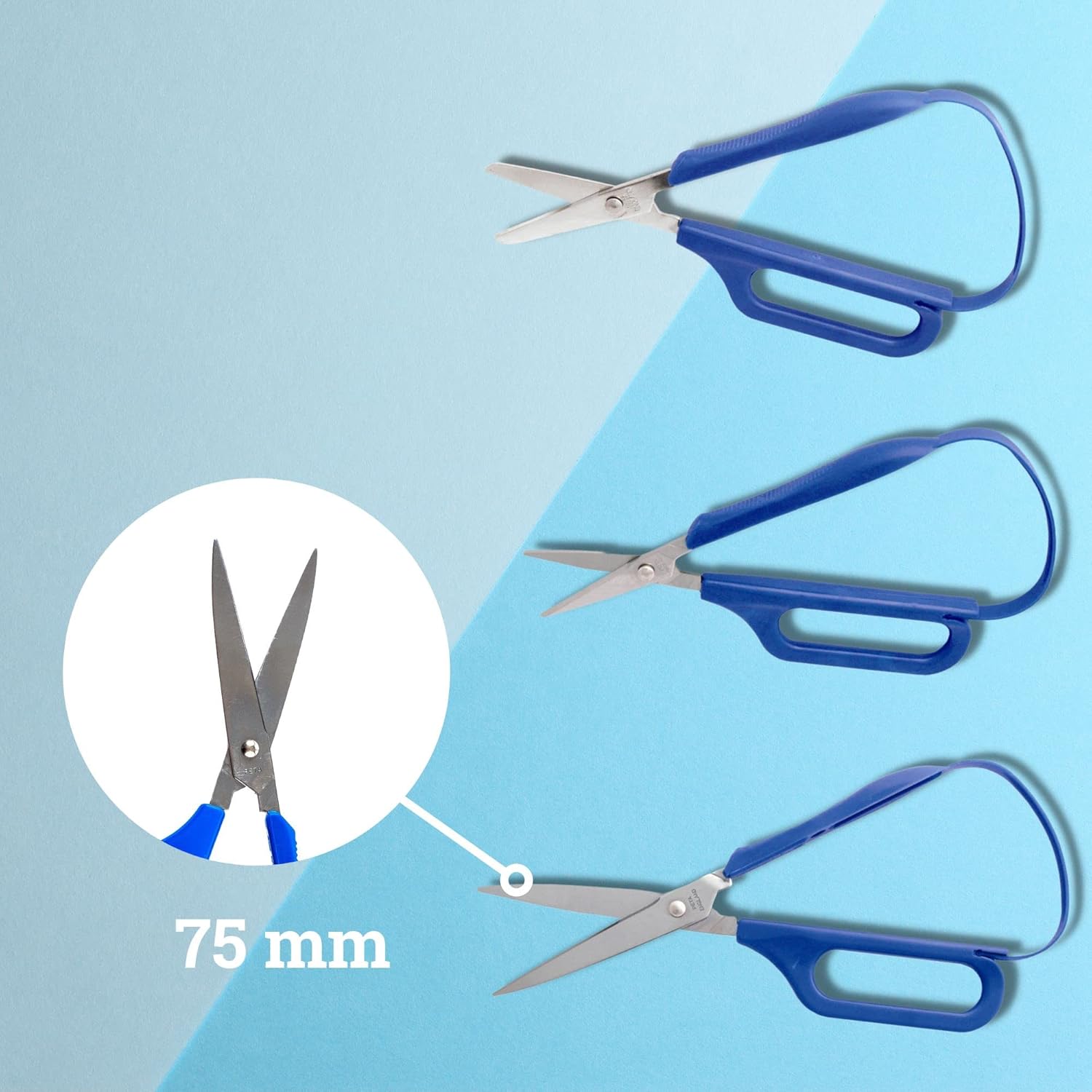 ergonomische knijpscharen peta easi-grip ergonomische knijpscharen peta easi-grip