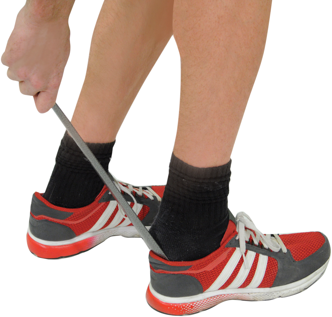 lange metalen schoenlepel aidapt