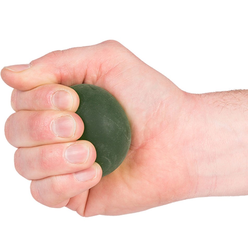 Knijpbal gelbal Medium - Groen