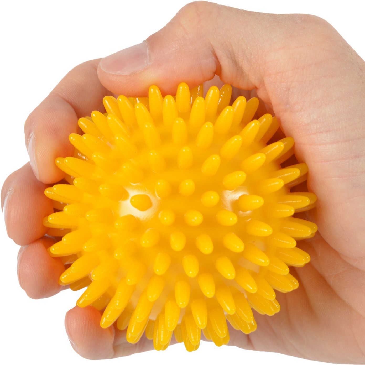 UOOOM Set van 2 houten massageballen voor handmassage gezondheidszorg bal (diameter 60 mm