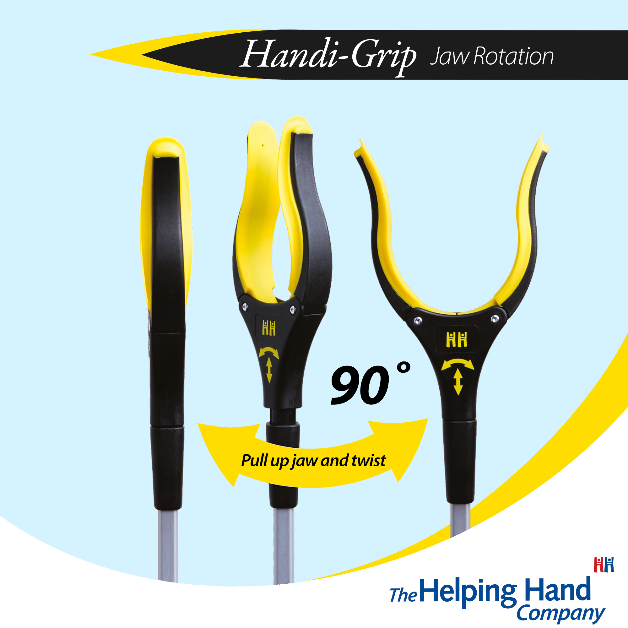 Helping Hand ArthiGrip Pro draaibare klem