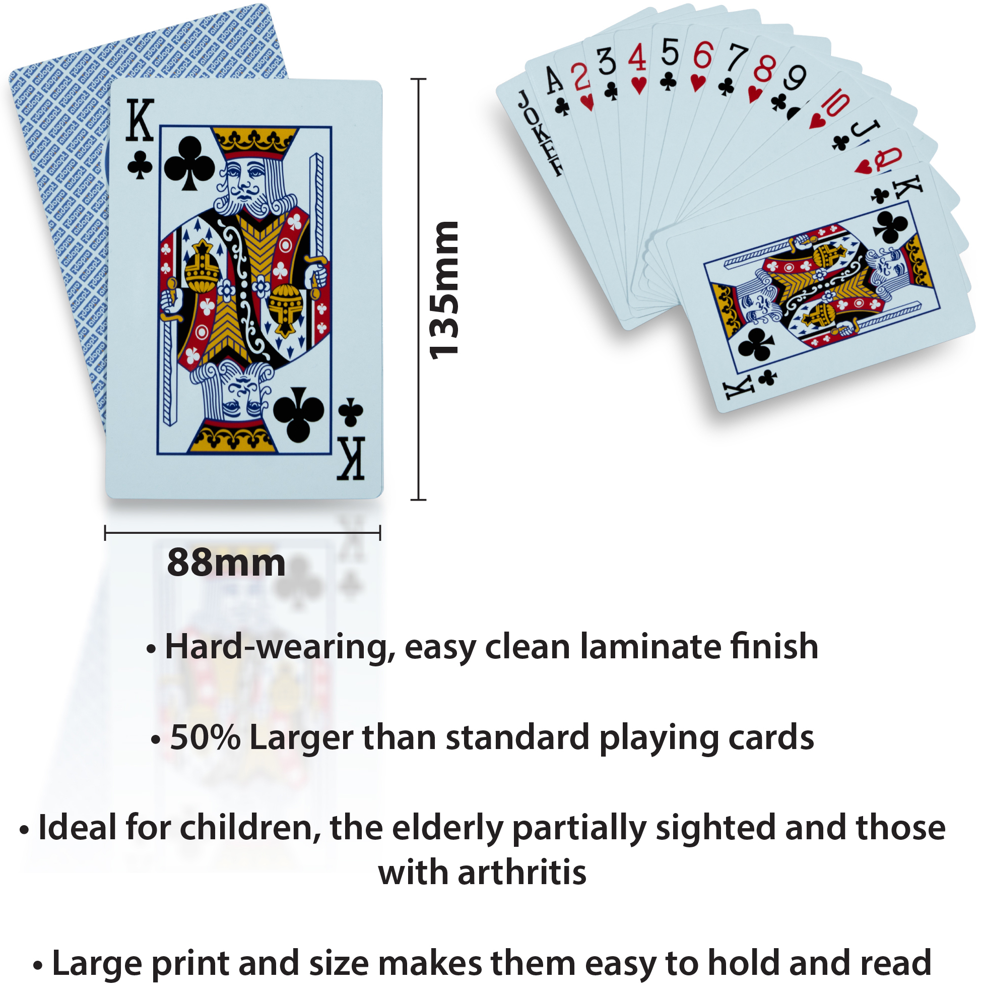 speelkaarten voor slechtzienden voordelen