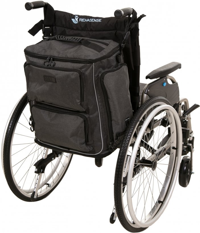rolstoeltas torba luxe grijs
