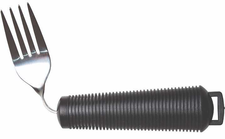 ergonomische vork zwart basic