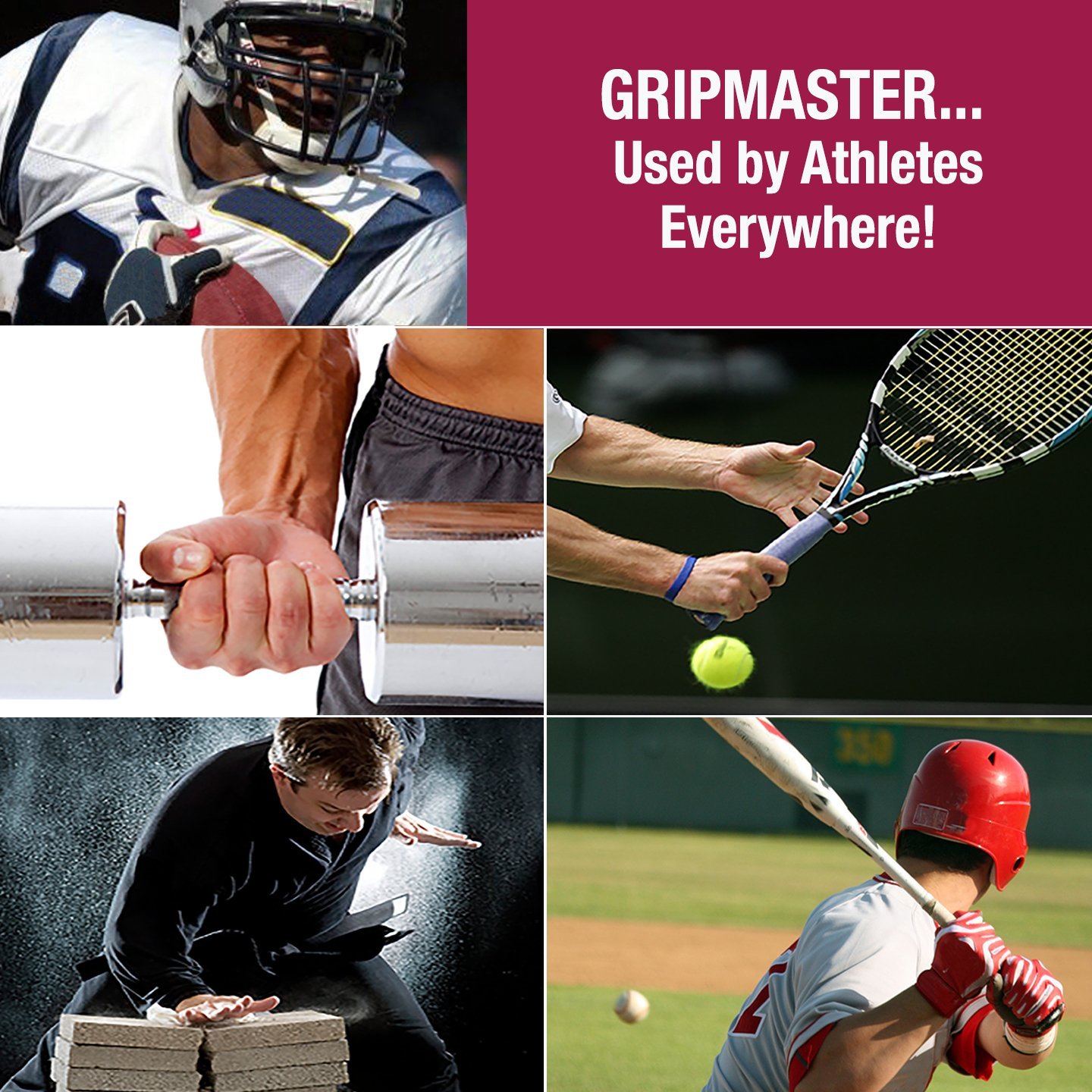 Gripmaster handtrainers set 4 stuks