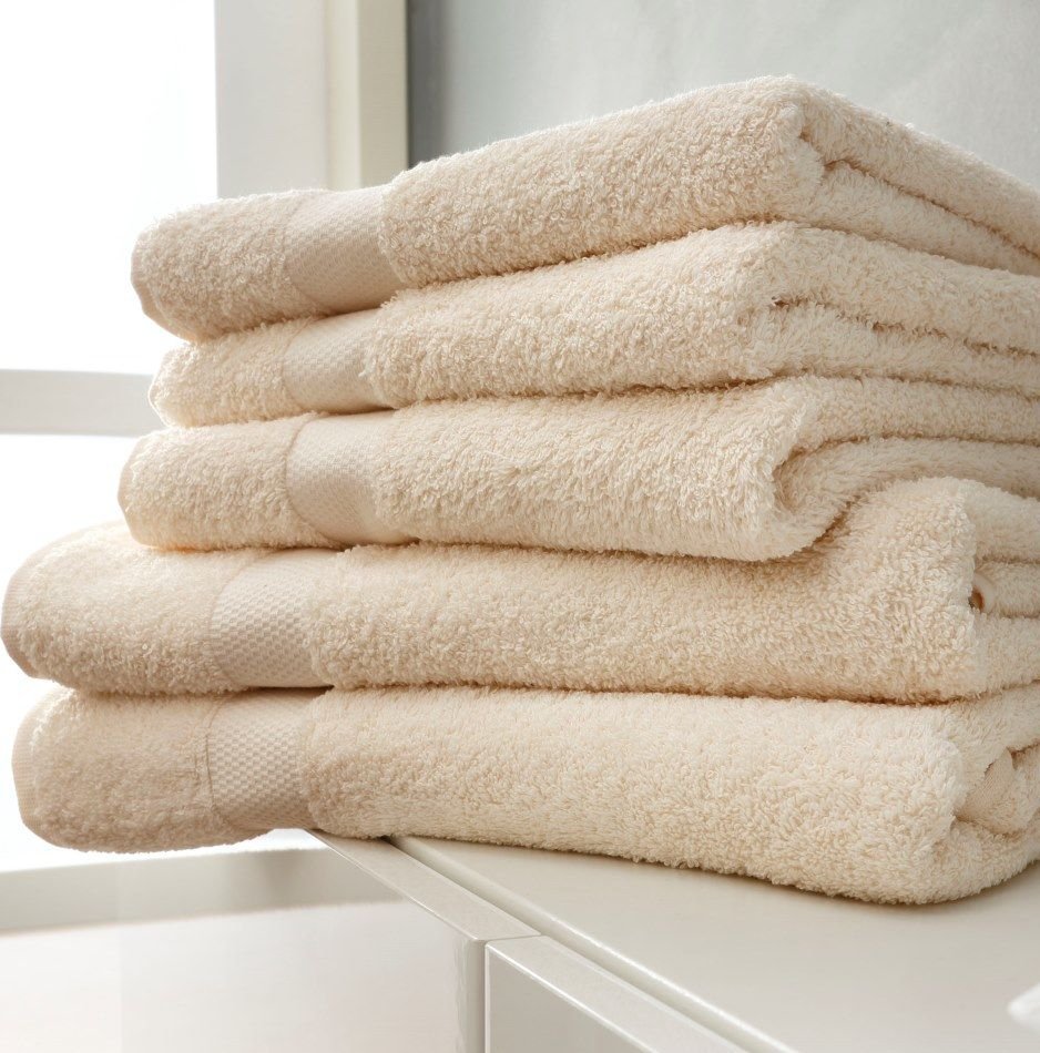 Massage handdoek Beige 60 x 110 cm