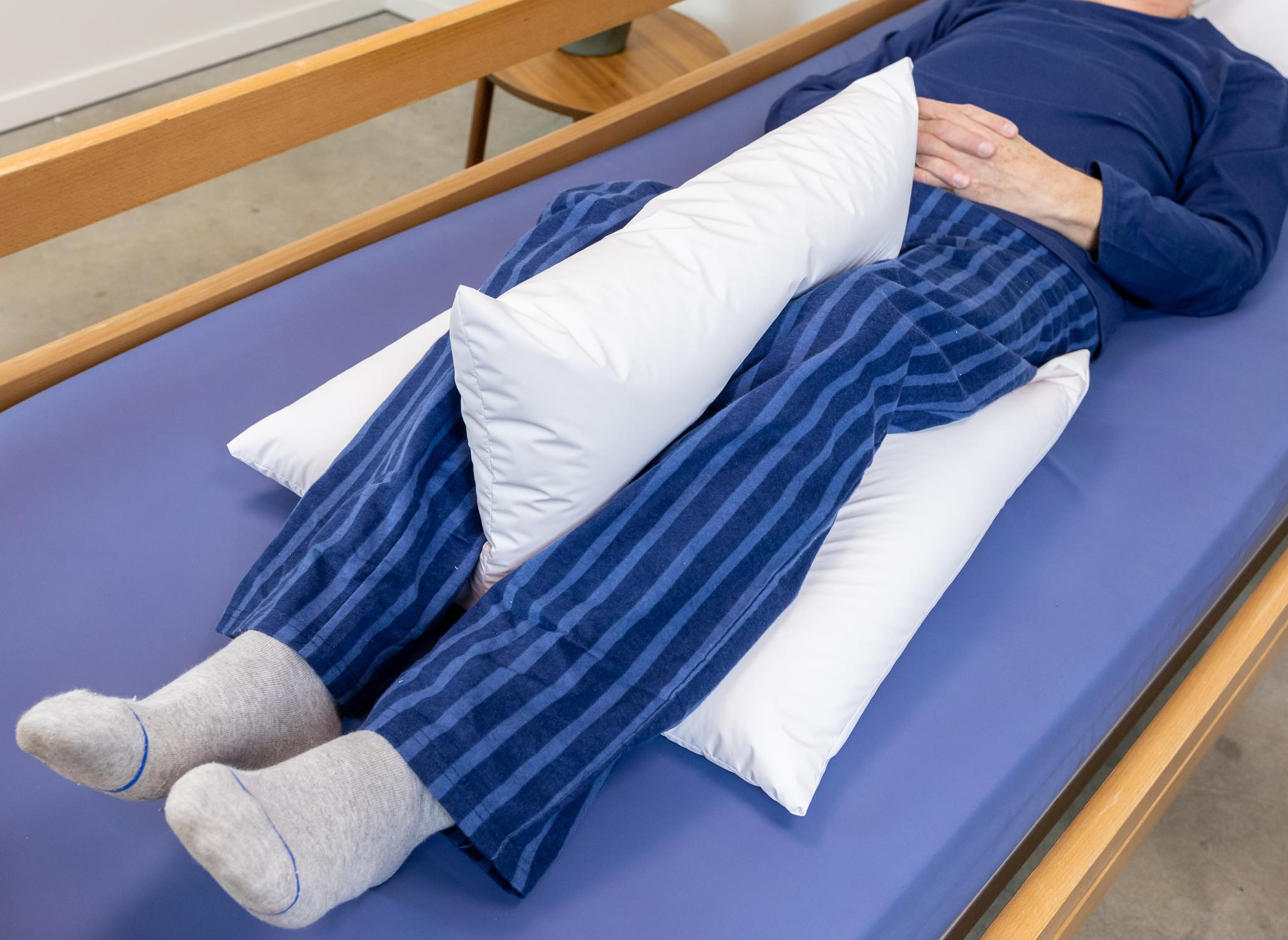 abductiekussen in bed