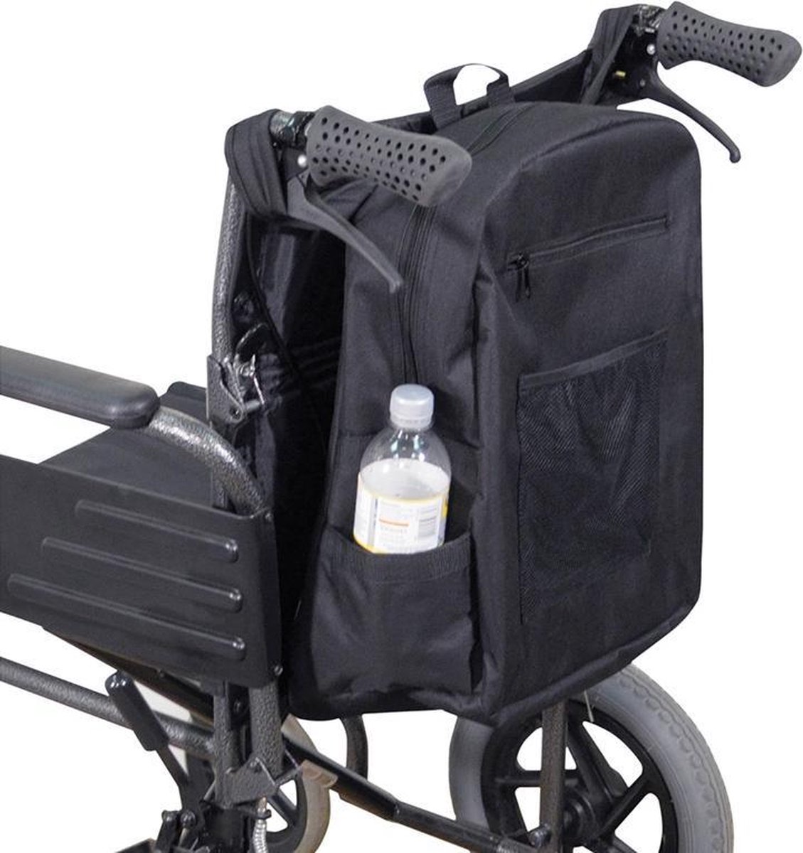 rolstoeltas zwart deluxe aidapt