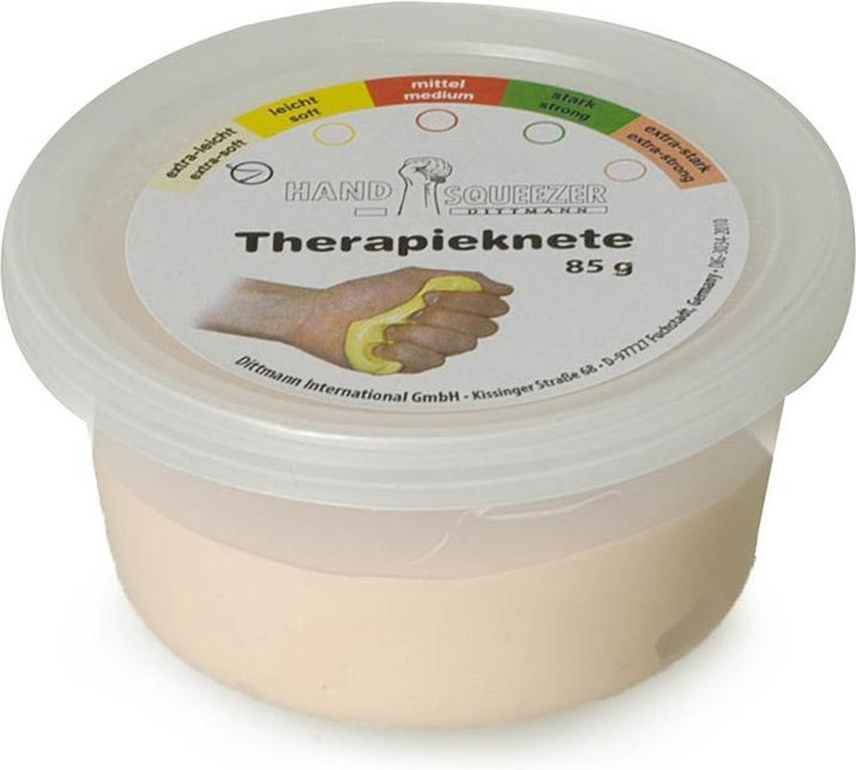 putty handtrainer extra licht beige