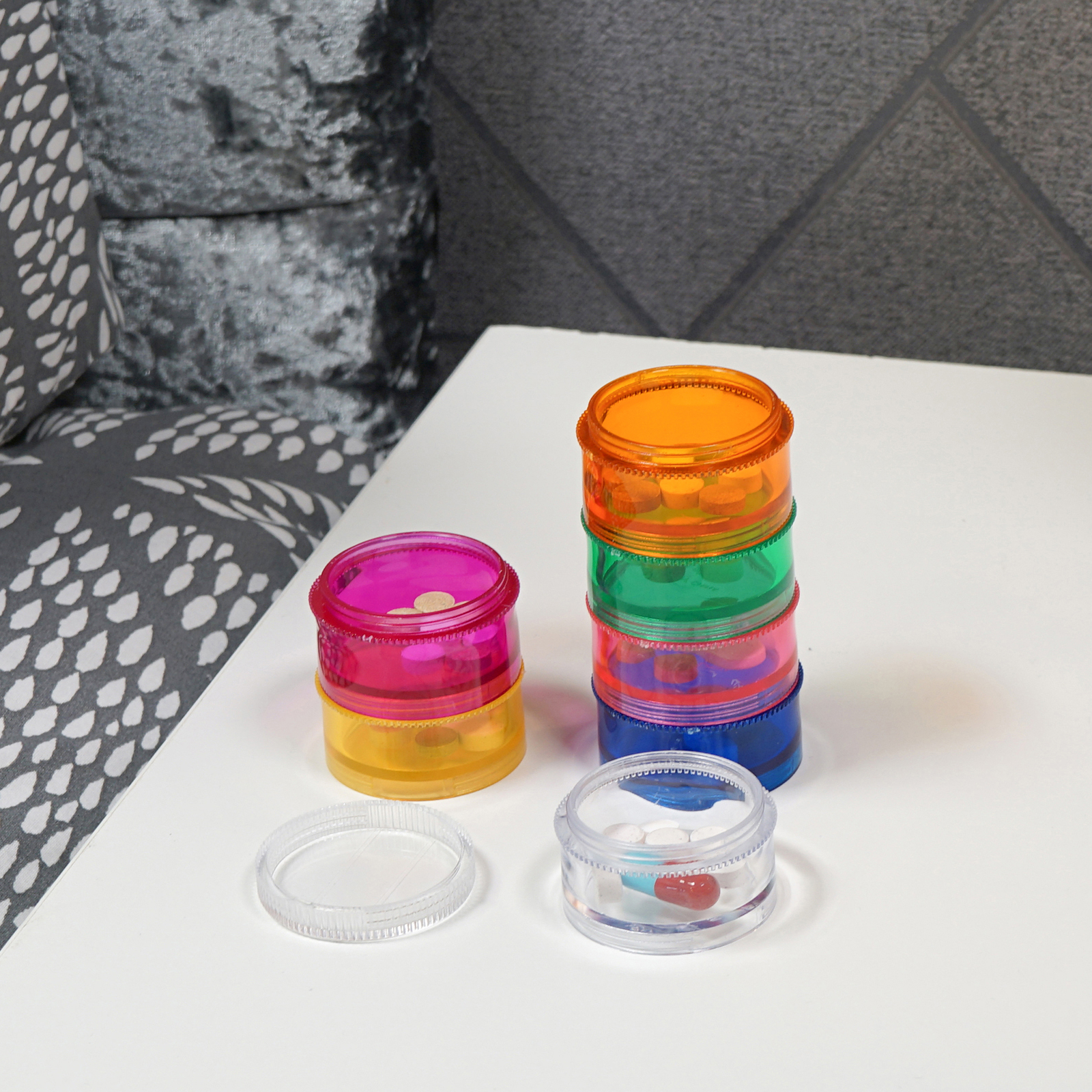 ronde pillendoosjes aidapt