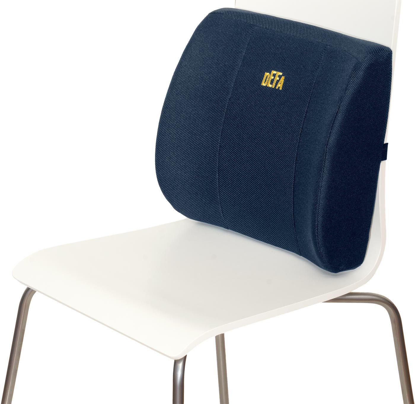 rug kussen bureaustoel defa donkerblauw